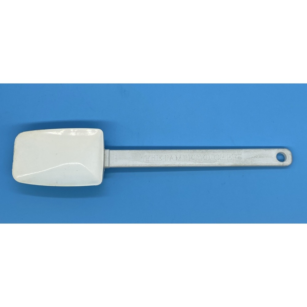 Vintage The Pampered Chef 1659‎ Style  Mix and Scraper 12" Silicone Spatula